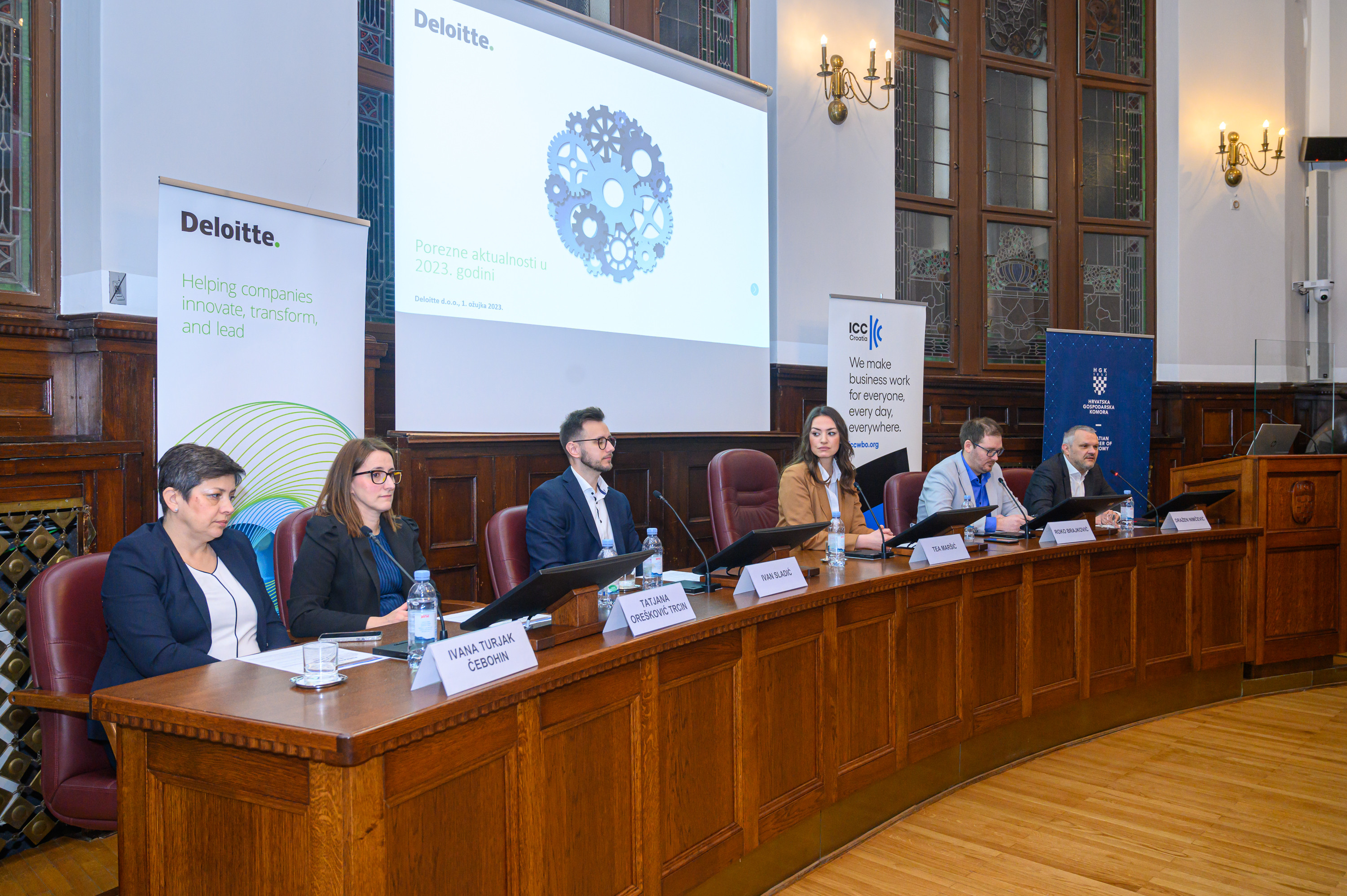 Ivana Turjak Čebohin, Tatjana Orešković Trcin, Ivan Sladić, Tea Maršić, Roko Brajković, Dražen Nimčević (s lijeva na desno)1.jpg