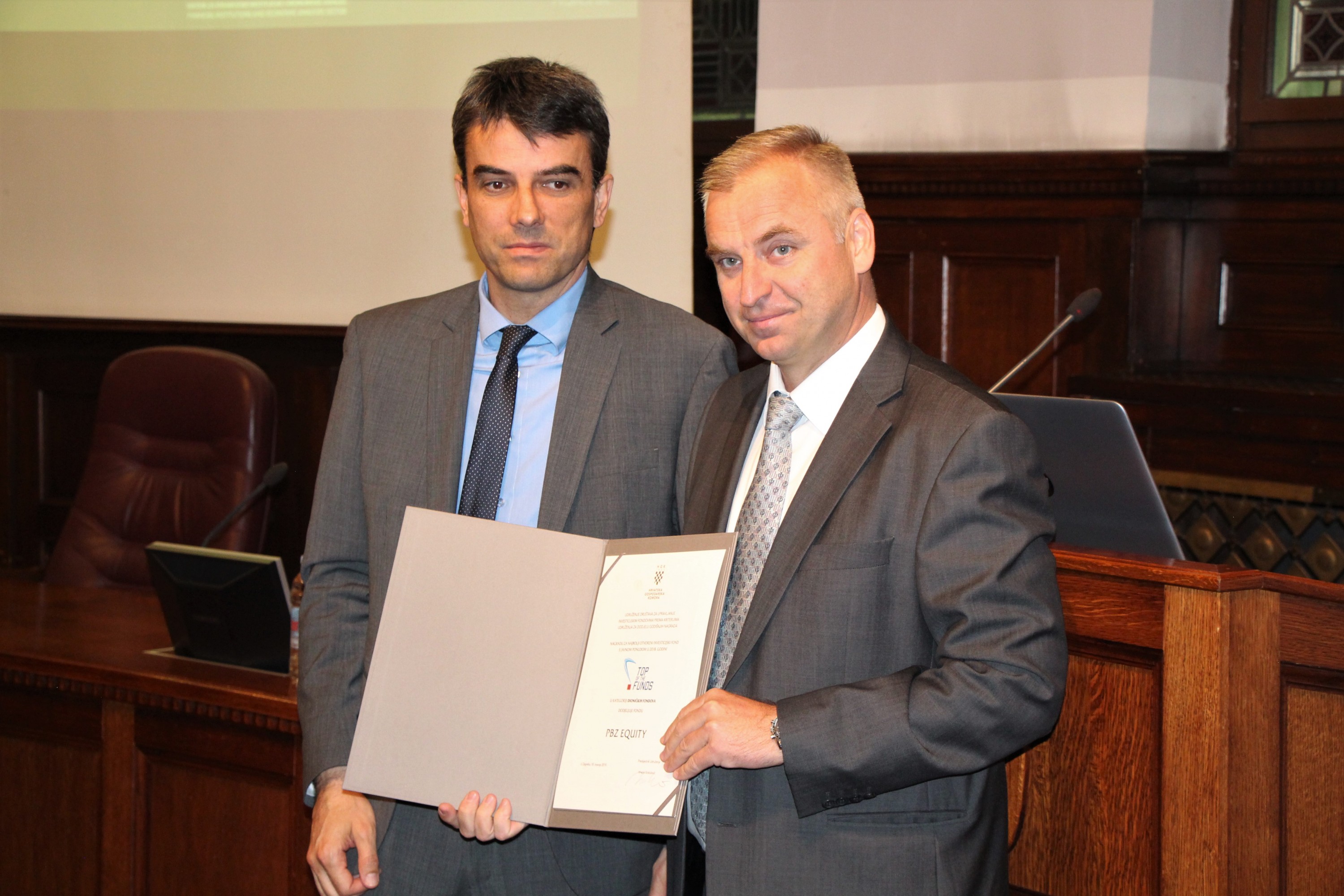 PBZ EQUITY - Alen Host, dekan Ekonomkog fakulteta u Rijeci; Zoran Ilić, fond menadžer.jpg