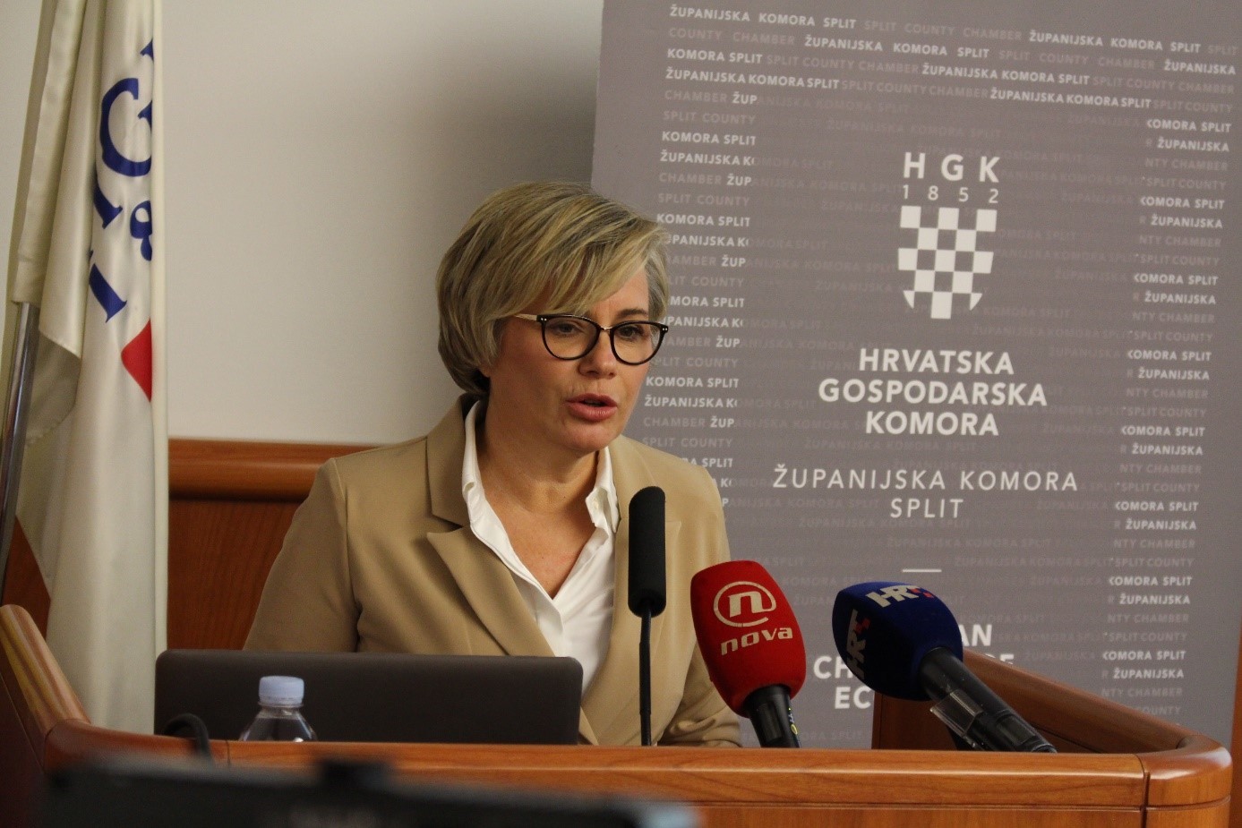 Potpredsjednica HGK i v.d. predsjednice ŽK Split Mirjana Čagalj .jpg