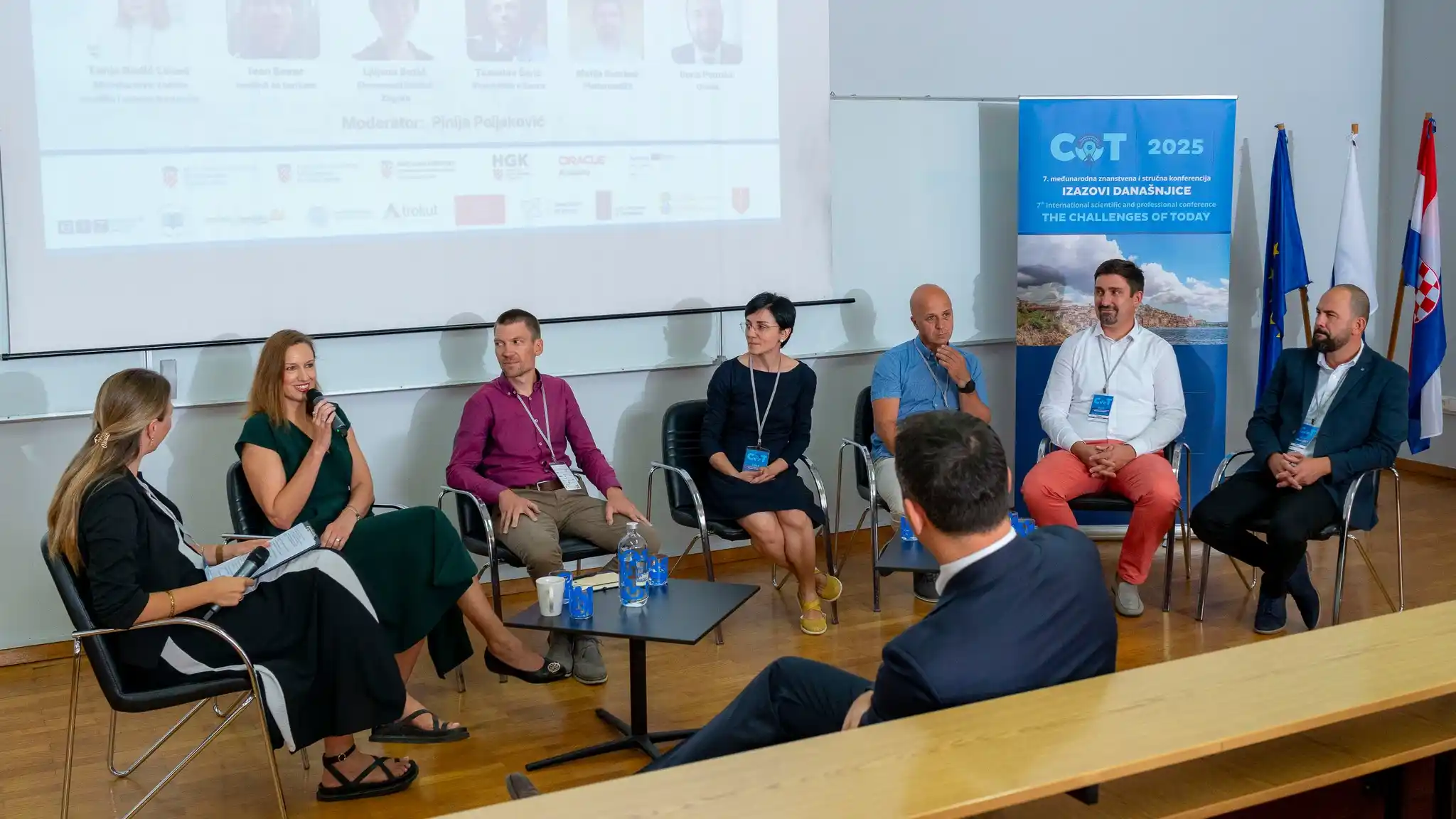 Tanja Radić Lako&scaron; (Ministarstvo za&scaron;tite okoli&scaron;a i zelene tranzicije), Ivan Sever (Institut za turizam), Ljiljana Božić (Ekonomski institut Zagreb), Tomi.jpg